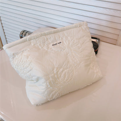 Women's Handbag Cosmetics Storage Bag Thick Soft
