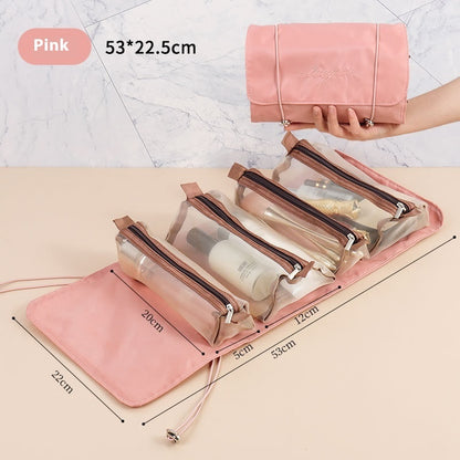 cosmetic bag four in one travel portable and versatile