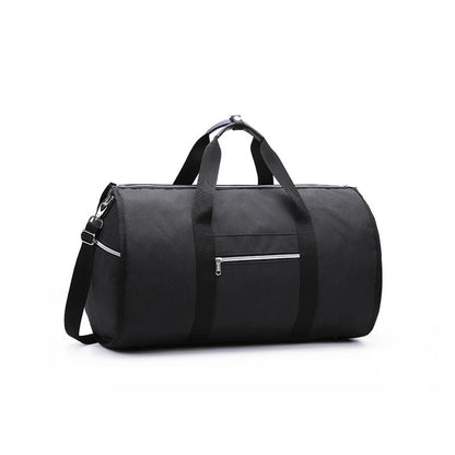 travel bag brand men 2 in 1 garment bag high capacity multi function foldable nylon duffle bags suit busines trip shoulder bag