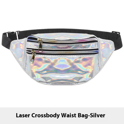 outdoor mens and womens waist pack sports fitness 7 color laser