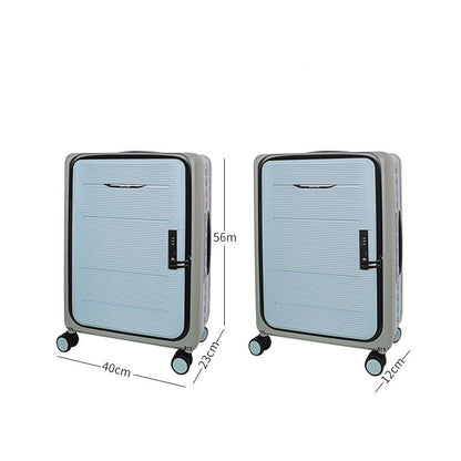 24 inch universal wheel password trolley case