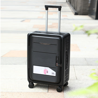 24 inch universal wheel password trolley case