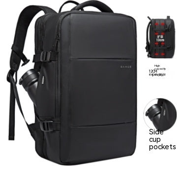 bange male college student computer backpack