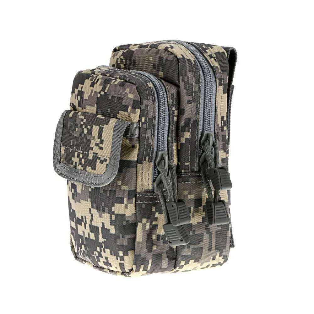 double zipper thick large capacity tactical wear resistant belt waist bag