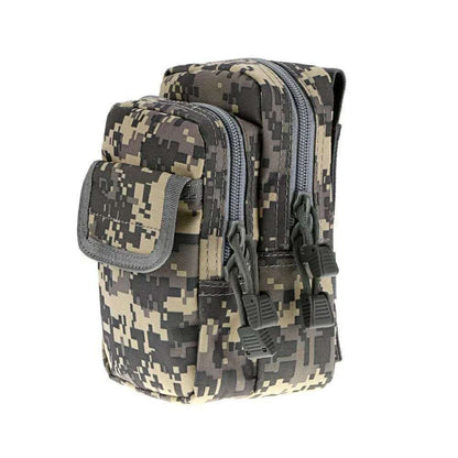 double zipper thick large capacity tactical wear resistant belt waist bag