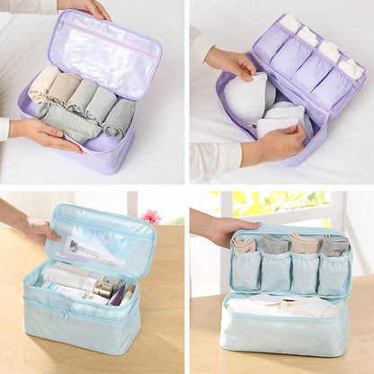 travel bra storage bag sorting