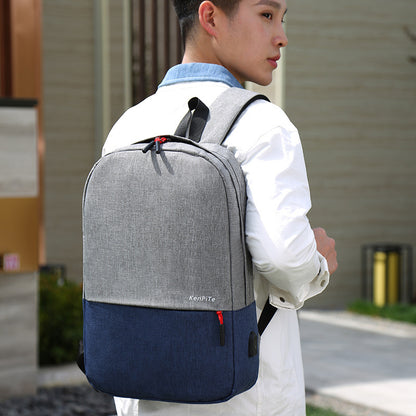 fashion commuter backpack outdoor casual lightweight simple laptop bag