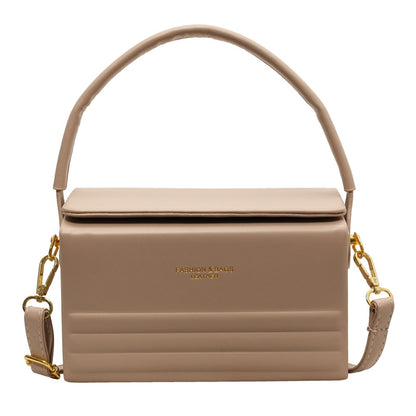 Womens Stylish Versatile Box Crossbody Bag