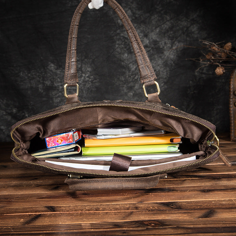 european and american mens 16 inch business portable briefcase computer bag