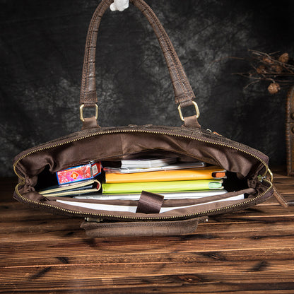 european and american mens 16 inch business portable briefcase computer bag