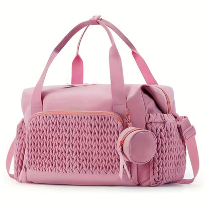 Striped Handbag Large Capacity Travel