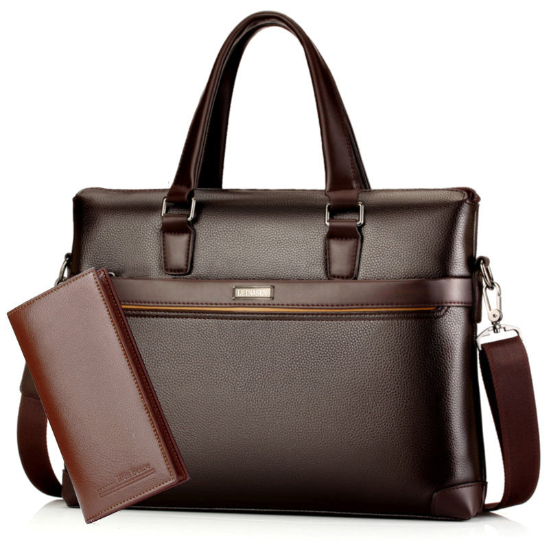 mens diagonal handbag briefcase