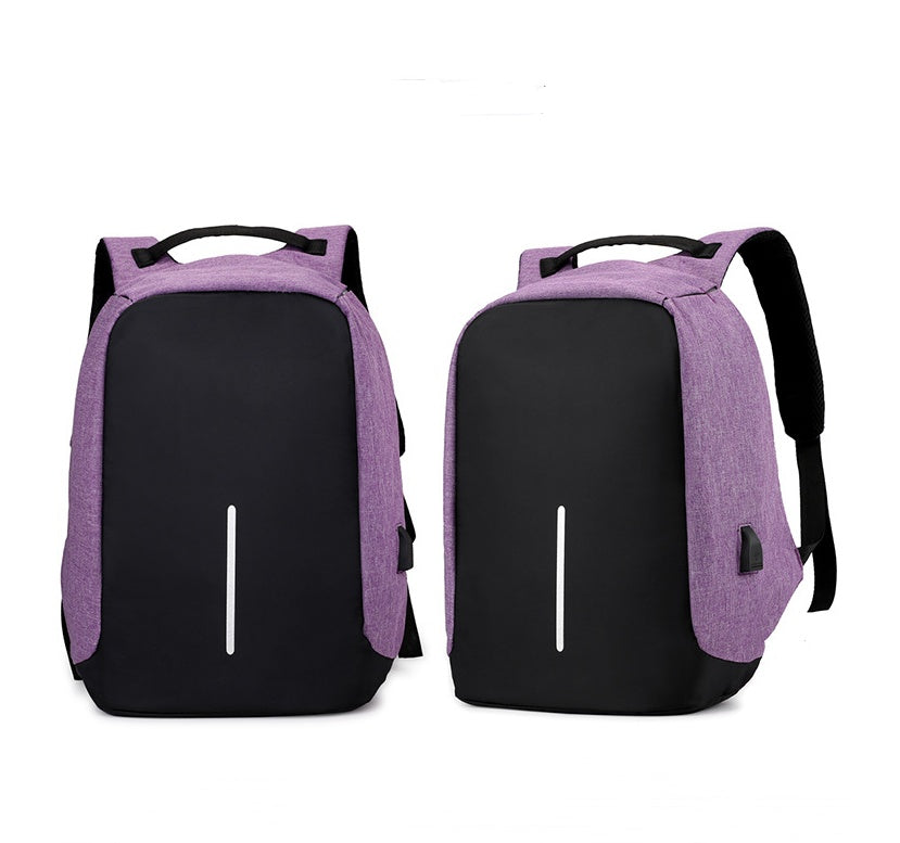 multi functional water resistant usb charging computer notebook backpack bag