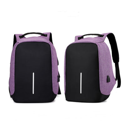 multi functional water resistant usb charging computer notebook backpack bag