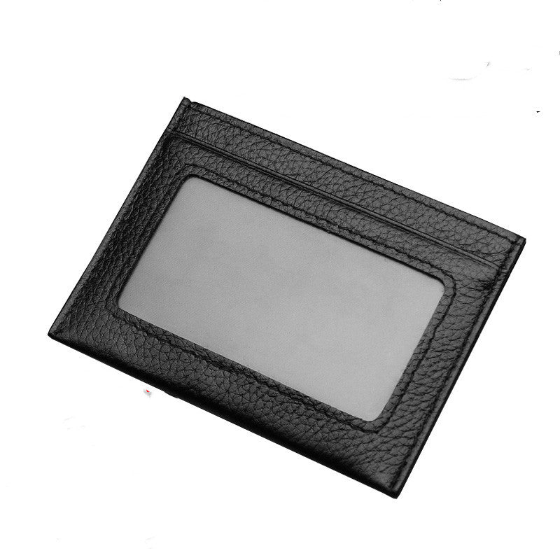 mens mini portable ultra thin leather