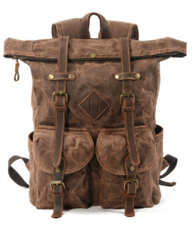 vintage canvas backpacks for men