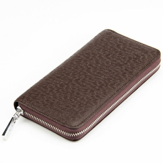 long wallet multi function zipper clutch