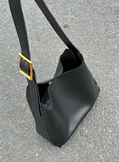 new fashion all match bucket large capacity simple casual two piece suit shoulder messenger bag