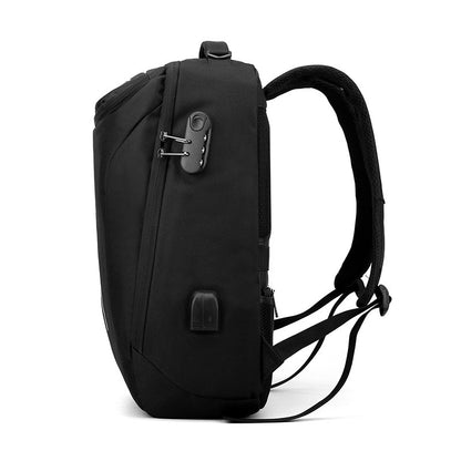 anti theft and waterproof usb shoulder computer bag