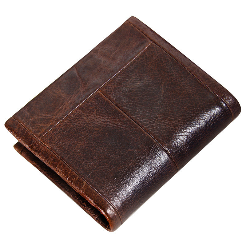 vintage leather mens wallet