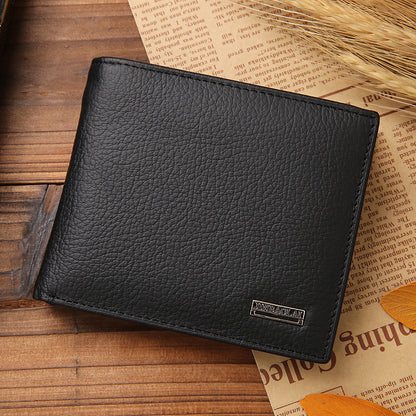 jinbaolai short mens wallet