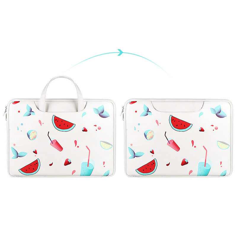 cartoon fruit laptop bag