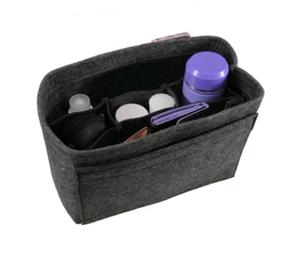 felt cosmetic bag fashion simple felt multi function bag in the package cosmetic storage bag