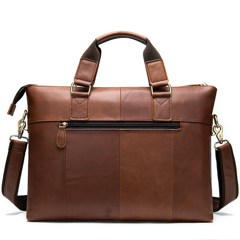 mens briefcase business casual mens shoulder oblique bag