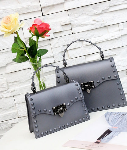 matte matte rivet tote