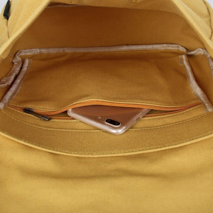 canvas fashion student casual backpack