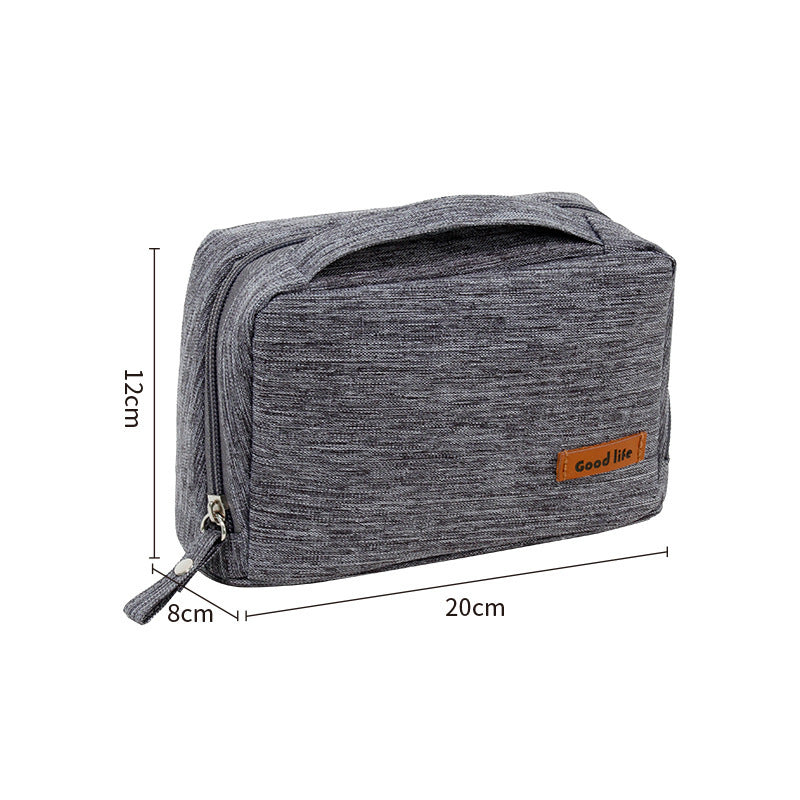 womens portable waterproof makeup and skincare storage bag