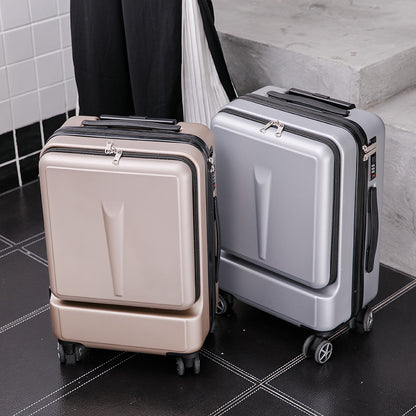 suitcase large capacity universal wheel password trolley case women