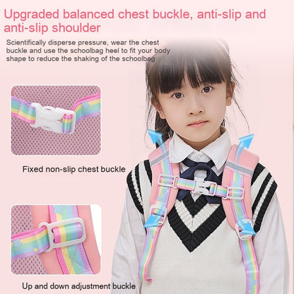 fashion cartoon student toddler schoolbag burden reduction spine protection backpack