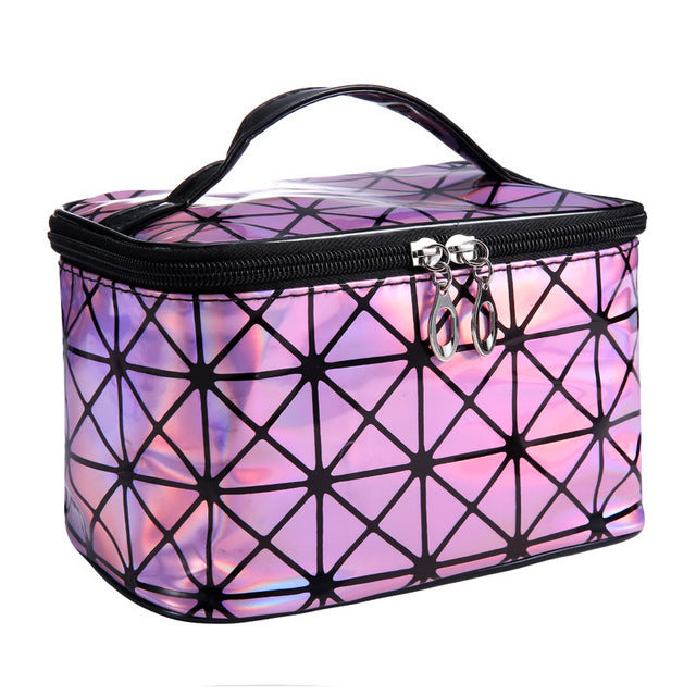 bathroom washing laser cosmetic bag