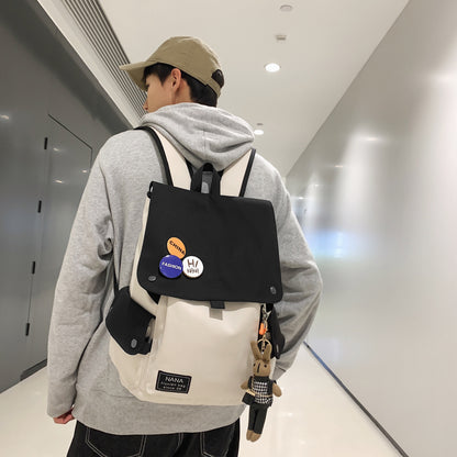 Casual Backpack Men's And Women's Large Capacity Travel