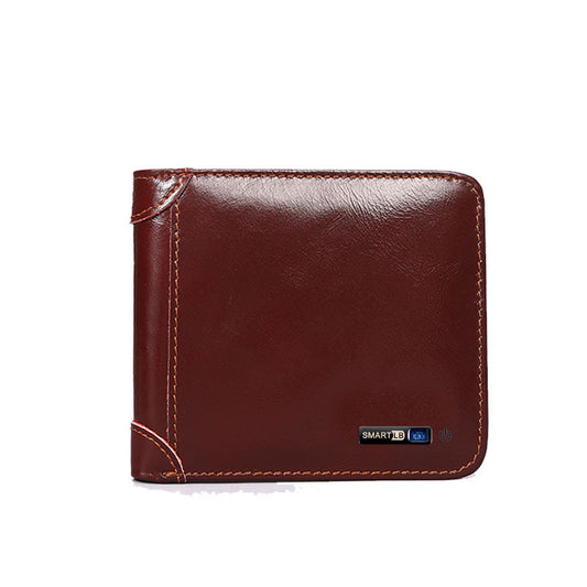 mens wallet genuine leather