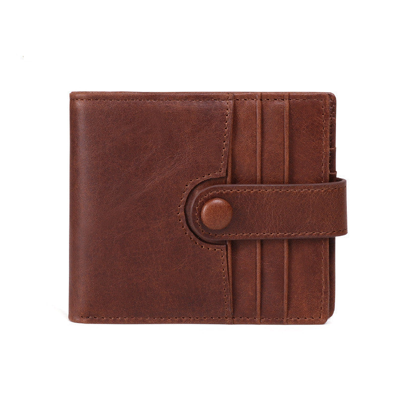 antimagnetic leather mens wallet