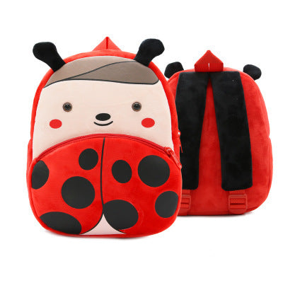 cute plush backpacks kindergarten cartoon school bags children animal toys bag