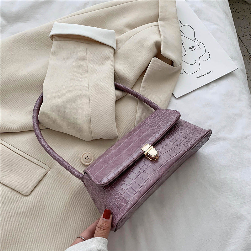 ladies temperament one shoulder handbag