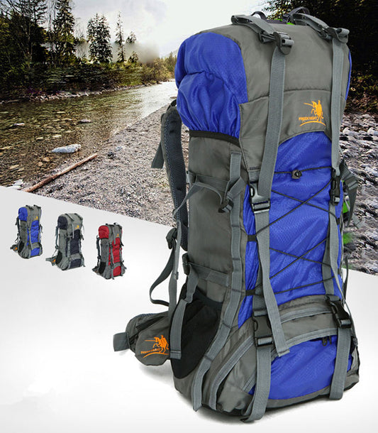 extra large outdoor 60l travel backpack