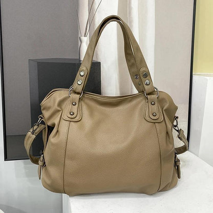 womens large capacity handbag simple shoulder crossbody bag