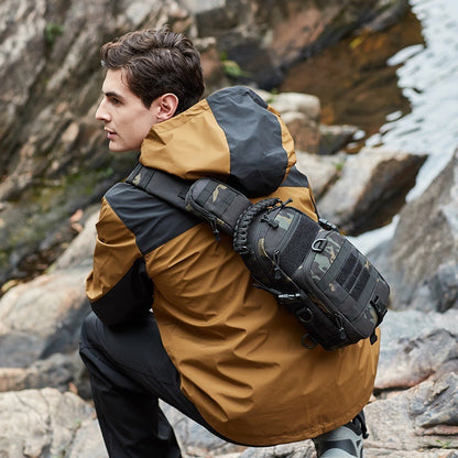 camouflage outdoor chest multifunctional single shoulder bag