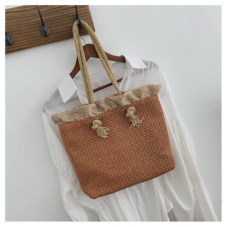 woven tote bag