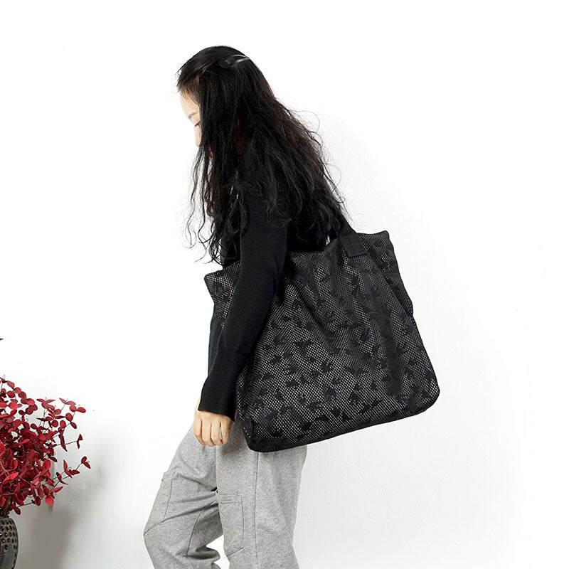 hollow large capacity tote bag