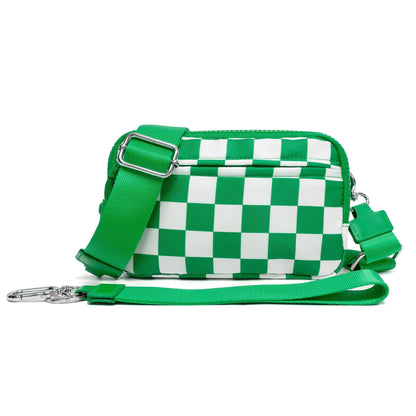 Double-layer Polyester Waterproof Outdoor Sports Running Crossbody Waist Bag