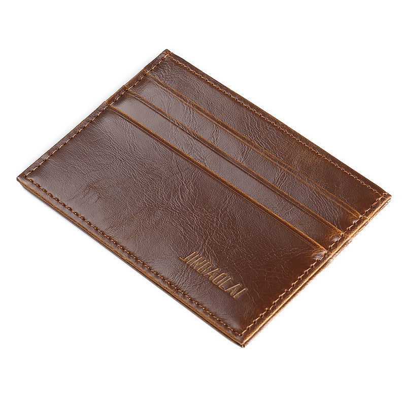 super thin card holder mens small card holder