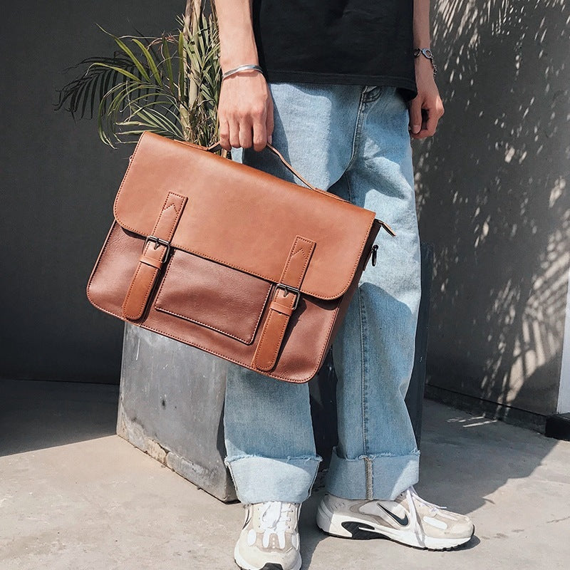 mens casual shoulder bag