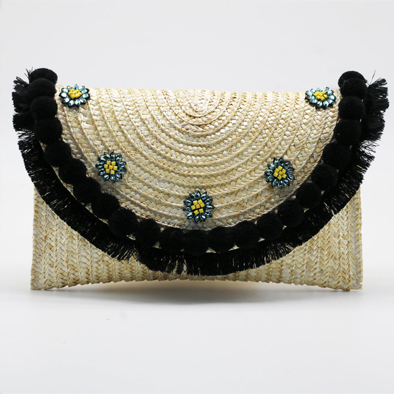 womens embroidered shoulder bag