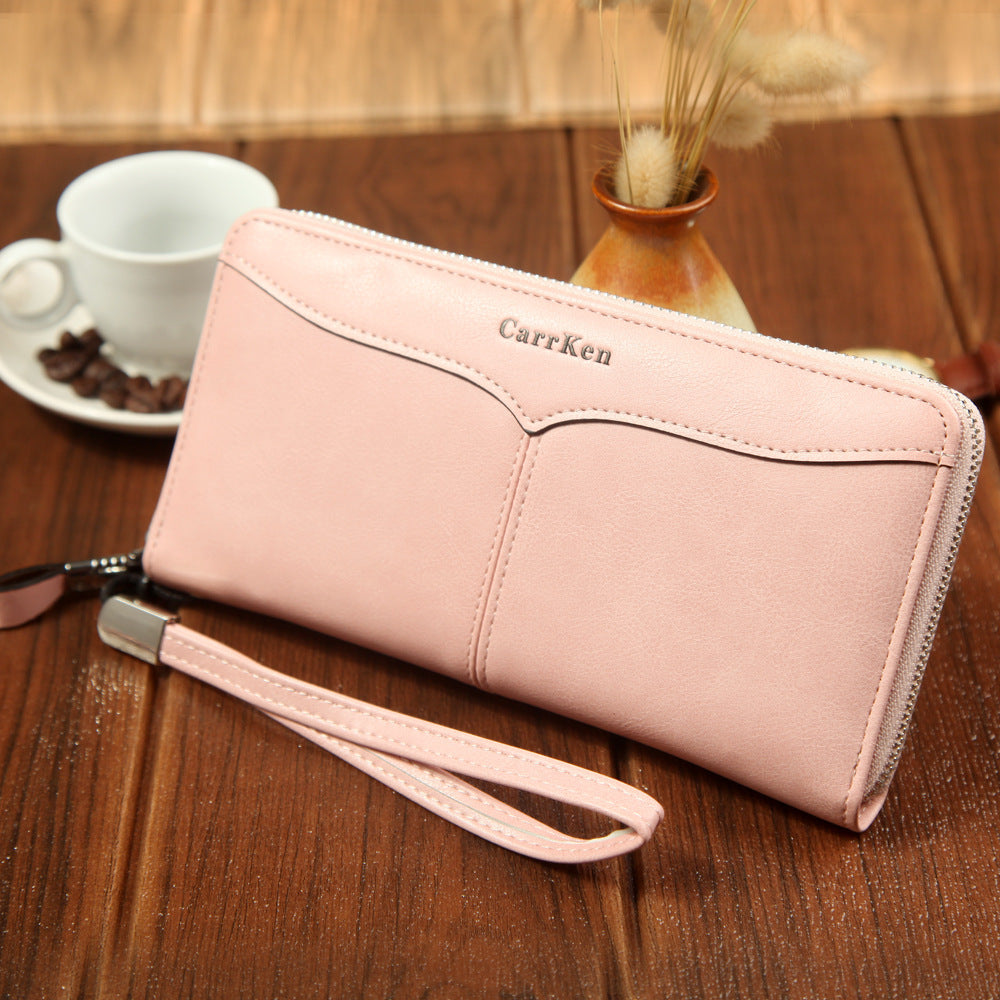 business casual large capacity clutch