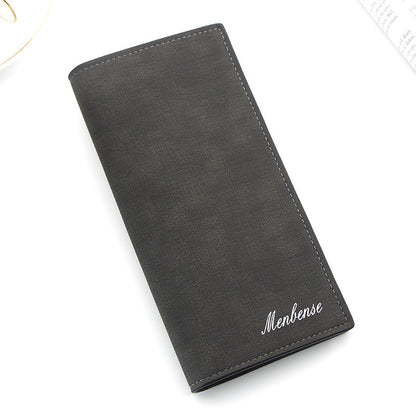 cusomized long type mens wallet